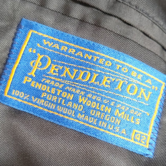 Pendleton woolen sports coat - Picture 3 of 7
